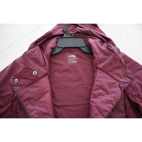 The North Face NF0A3LKA Women's Sz XS Maroon Pseudio Hybrid Full Zip Jacket - Picture 11 of 14